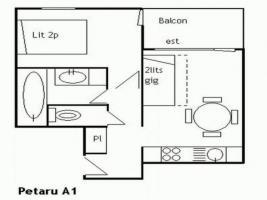 Rental Apartment Le Petaru/101 - Mribel, 0 Bedroom, 4 Persons Мерибел Екстериор снимка